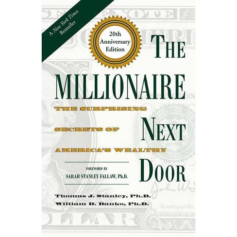 book cover of new york times bestseller the millionaire next door